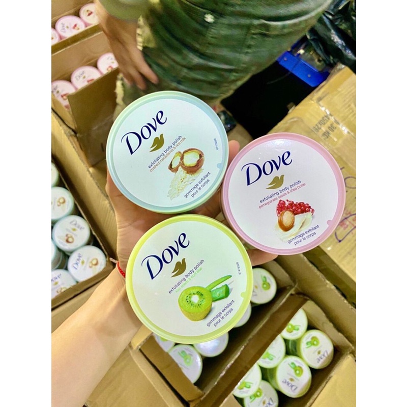 TẨY TẾ BÀO DOVE EXFOLIATING BODY POLISH