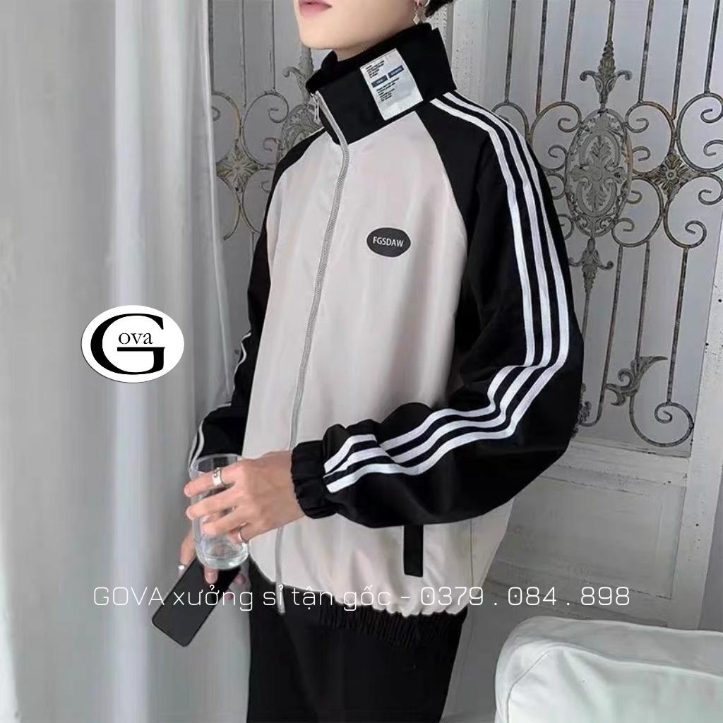 Áo Khoác Dù UNFLUID 2 Lớp Form Rộng Nam Nữ Unisex, Áo Gió Bomber Bóng Chày Chống Nắng Ulzzang GOVA