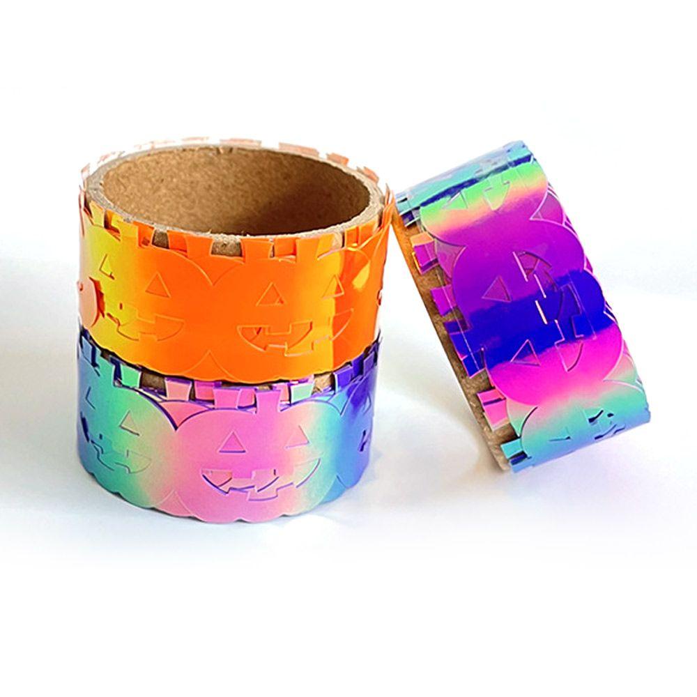 CHOOKEY Cuộn Băng Keo Dán Trang Trí Album Ảnh Màu Laser