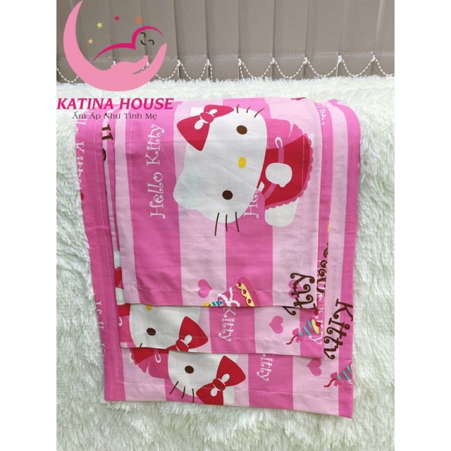 Vỏ áo gối nằm cho bé, vải cotton Thắng Lợi mềm, mát, nhiều họa tiết hoạt hình đáng yêu thân thiện | BigBuy360 - bigbuy360.vn