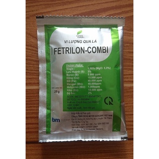 Phân bón vi lượng Fetrilon-Combi BM Đức - Chống vàng lá, xoăn lá, rụng quả non, tăng đề kháng, bảo vệ cây