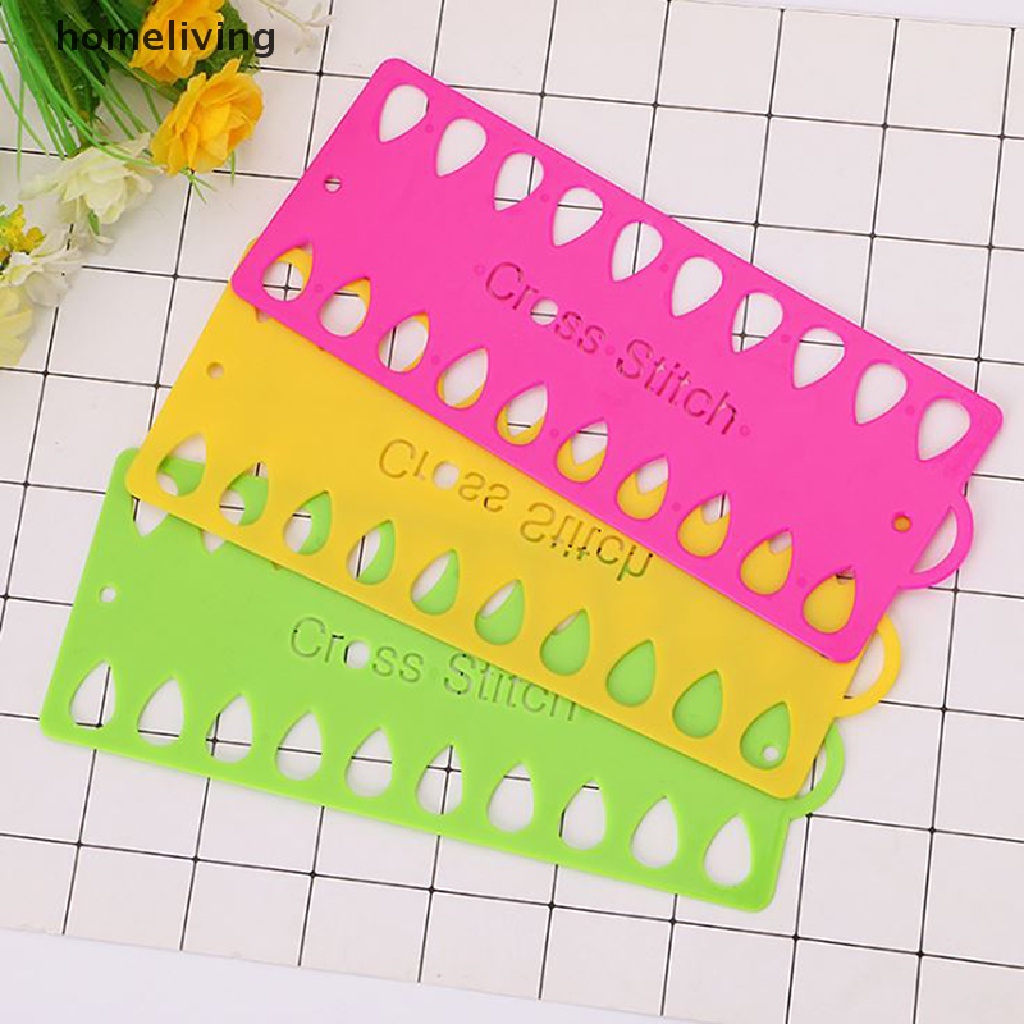 Dụng cụ quấn chỉ thêu tranh chữ thập bằng nhựa nhỏ gọn tiện lợi