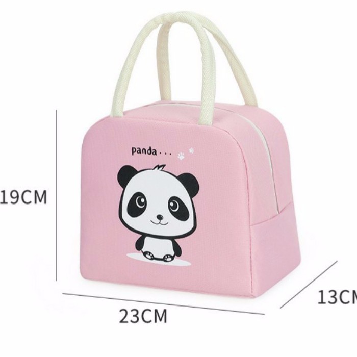 Túi đựng cơm giữ nhiệt nóng lạnh 4 lớp có khoá kéo (size 23x13x19 cm) | BigBuy360 - bigbuy360.vn