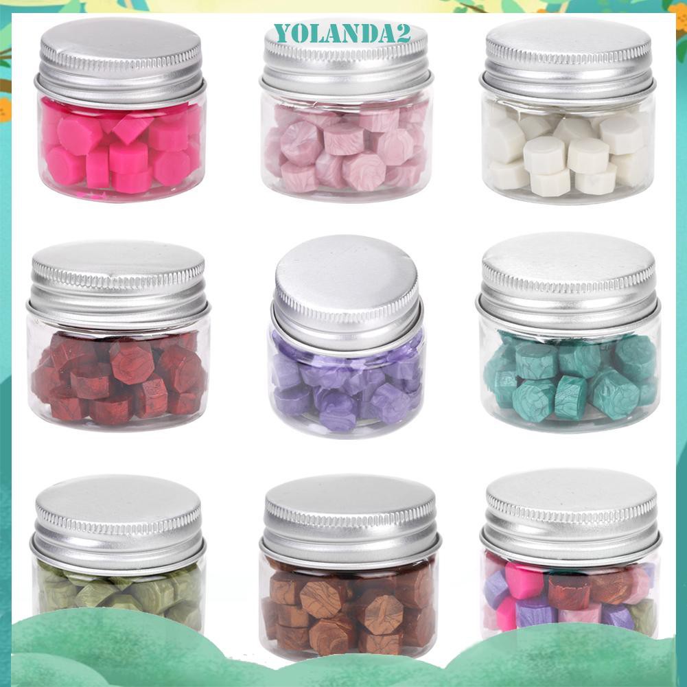 Bộ 60 Con Dấu Sáp Hình Bát Giác Phong Cách Vintage