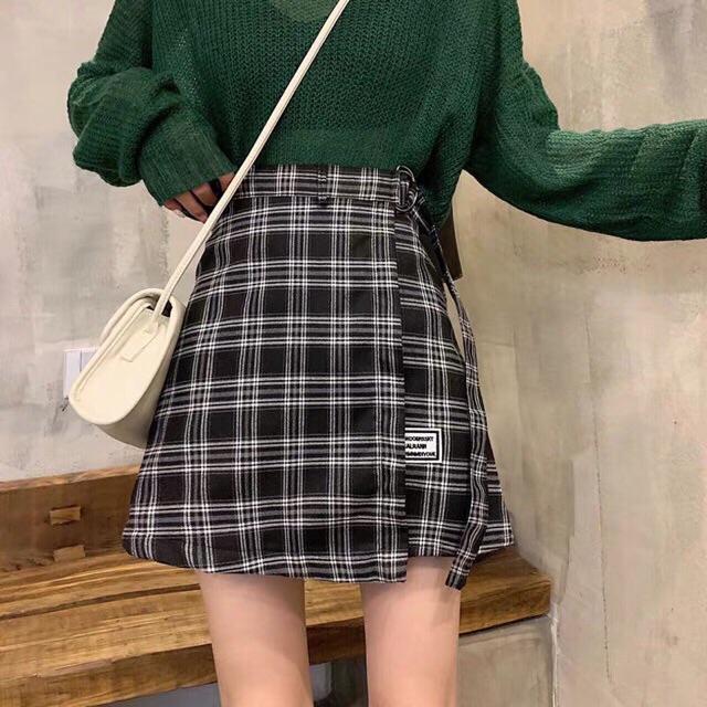 (Có sẵn nâu size S) Chân váy ngắn ulzzang | BigBuy360 - bigbuy360.vn