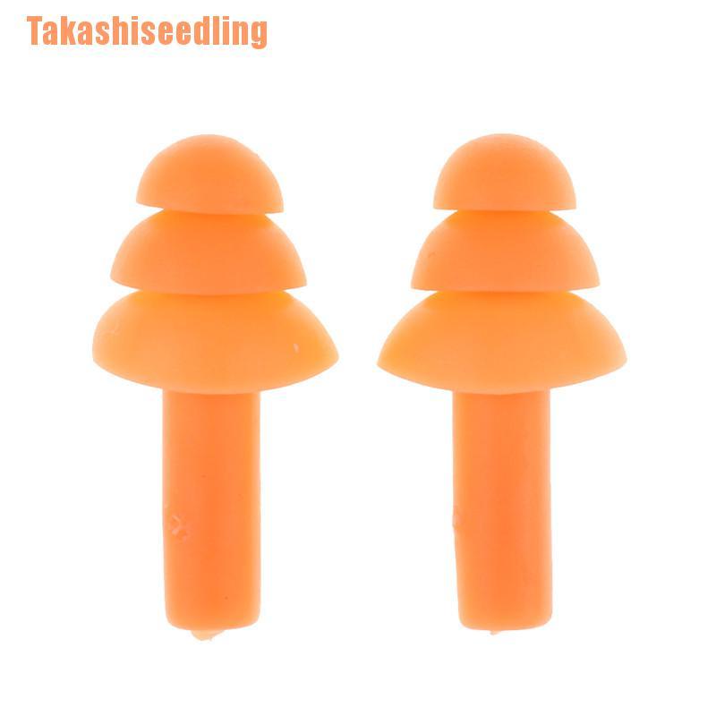 (Hàng Mới Về) Set 20 Nút Silicone Bịt Tai Chống Ngáy Khi Ngủ