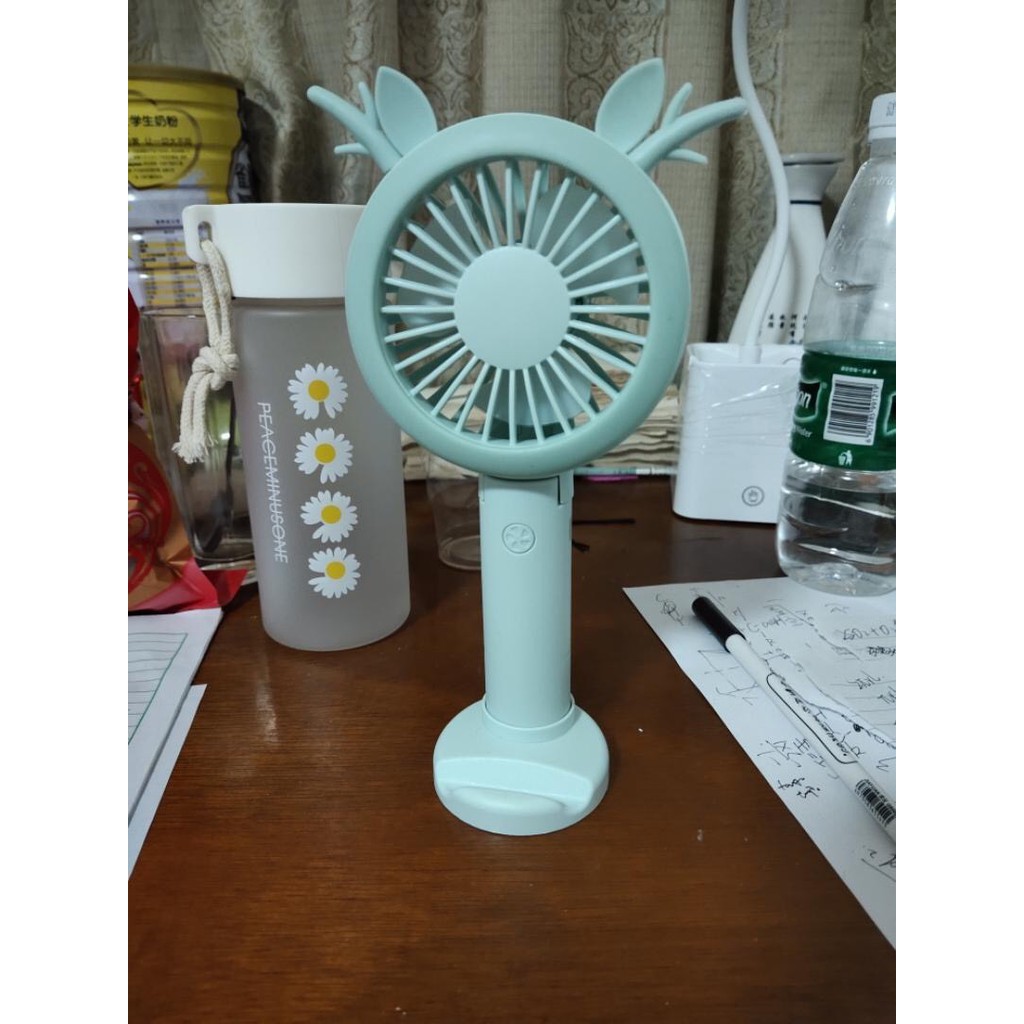 [TẶNG 2 PIN DỰ PHÒNG] Quạt cầm tay mini - quạt để bàn PHÁT SÁNG CHÍNH HÃNG iMeBoBo | BigBuy360 - bigbuy360.vn