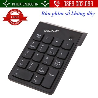Bàn phím số không dây cho laptop Mini Number Keyboard