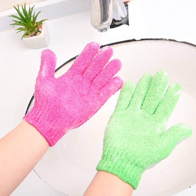 🧤Găng tay tẩy tế bào chết làm sạch da