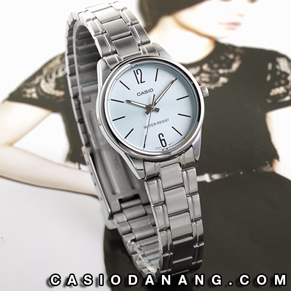Đồng hồ nữ dây kim loại Casio chính hãng Anh Khuê LTP-V005D-2BUDF (28mm)