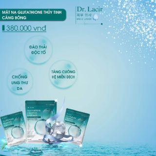 MẶT NẠ GLUTATHIONE THỦY TINH CĂNG BÓNG