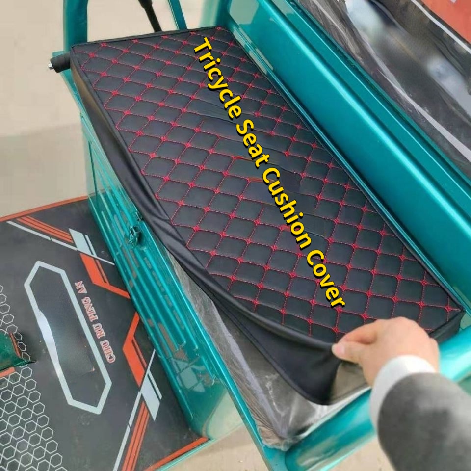 Vỏ Bọc Yên Xe Ba Bánh Bằng Xốp Phối Da Dày Dặn Chống Thấm Nước Giữ Ấm Tiện Dụng Cho Taxi Diecast Tuk-Tuk Taxis