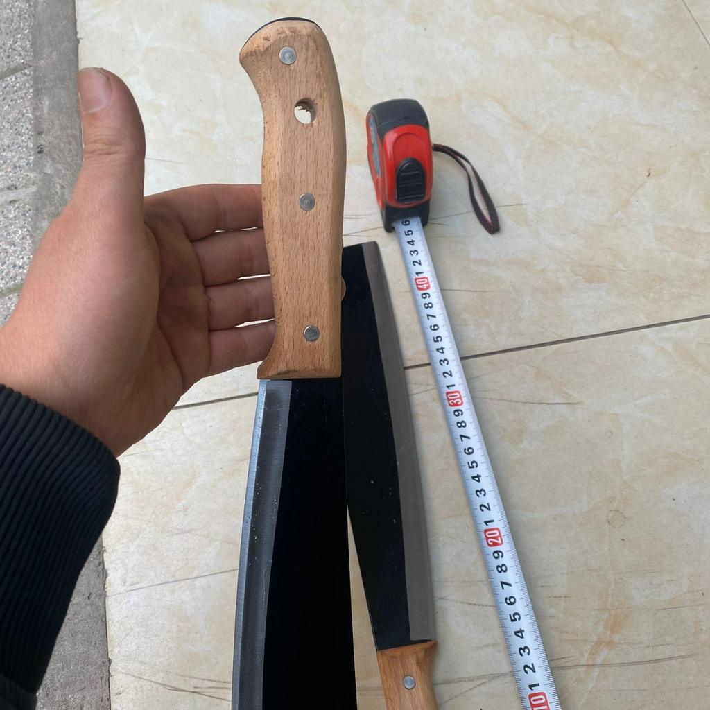 Dao Tông Cán Gỗ Chặt các thứ siêu cứng, sắc 45cm