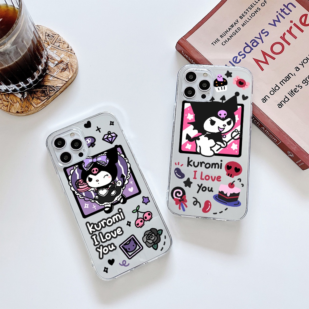 Ốp Điện Thoại Hình Kuromi Cho Iphone 11 Pro Max 12 Pro Max 13 Pro Max Mini Iphone 6 7 Iphone 8 Iphone 6 7plus Iphone Se 2020 Iphone X Xs Xr 5 4
