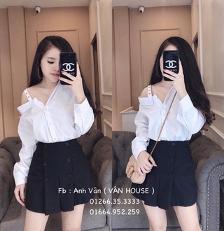 Combo Váy hm + áo parka trang mei