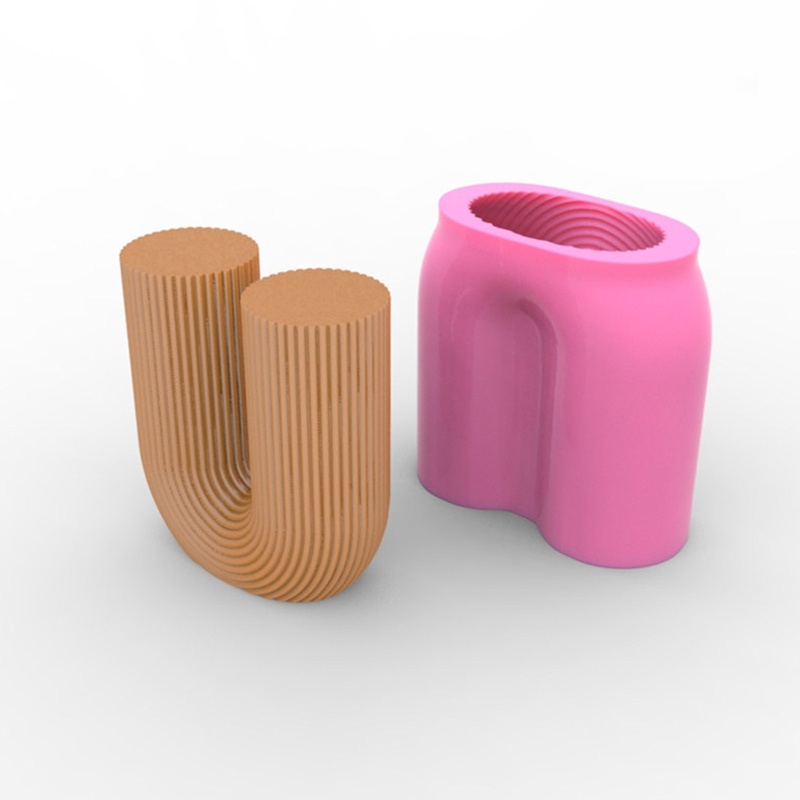 Khuôn Nhựa Làm Trang Sức Hình Chữ U 3D