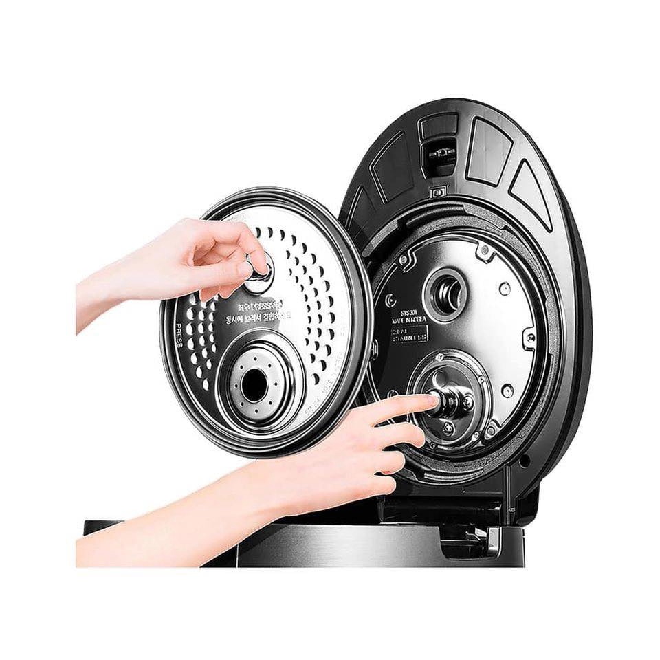 Nồi cơm điện cao tần CUCKOO CRP JHR1060FD, dung tích 1,8L, màu xám đậm  - CÓ KÈM NHÃN TIẾNG VIỆT