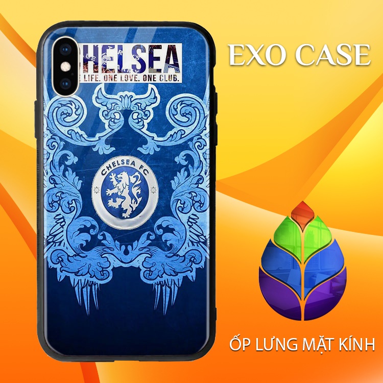 ốp dt 8 sang chảnh Hình Logo Chelsea Cute EXO CASE Cho Iphone 5 - 12 Promax