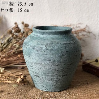 Bình Hoa Bằng Đất Sét Phong Cách Cổ Điển