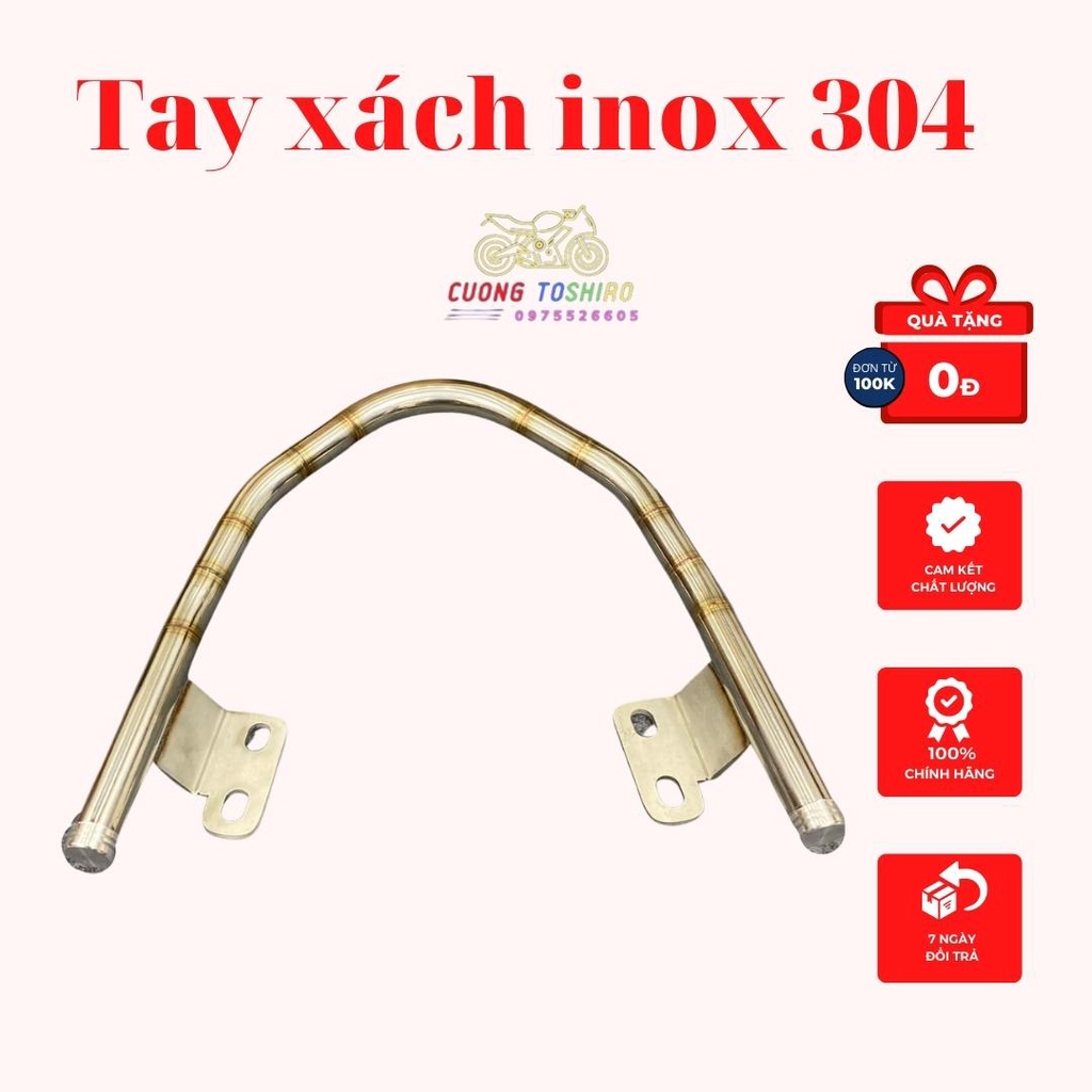 Tay xách titan Gr5 hàng chuẩn 100% lắp xe wave 50cc 100cc 110cc siêu nhẹ không gỉ bền đẹp thu hút mọi ánh nhìn