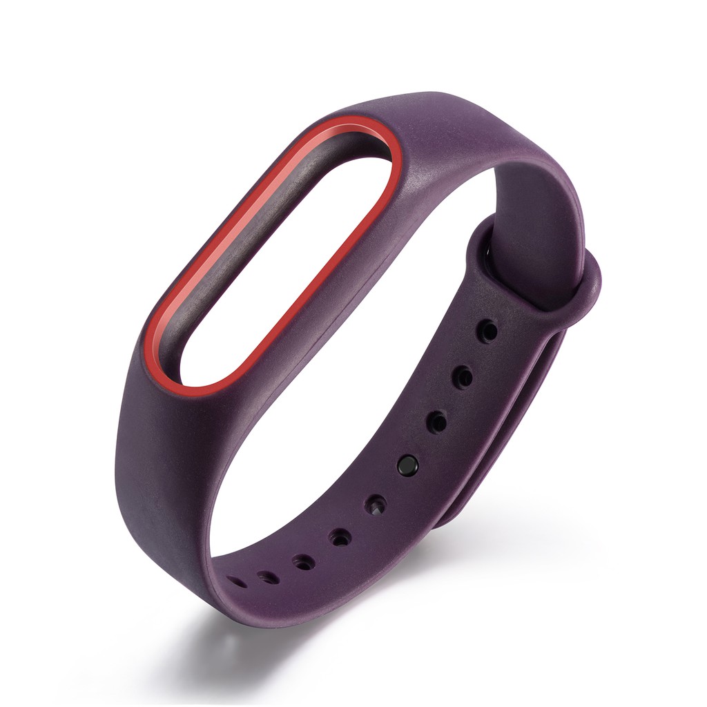 Dây Đeo Silicon Thay Thế Cho Đồng Hồ Thông Minh Xiaomi Mi Band 2