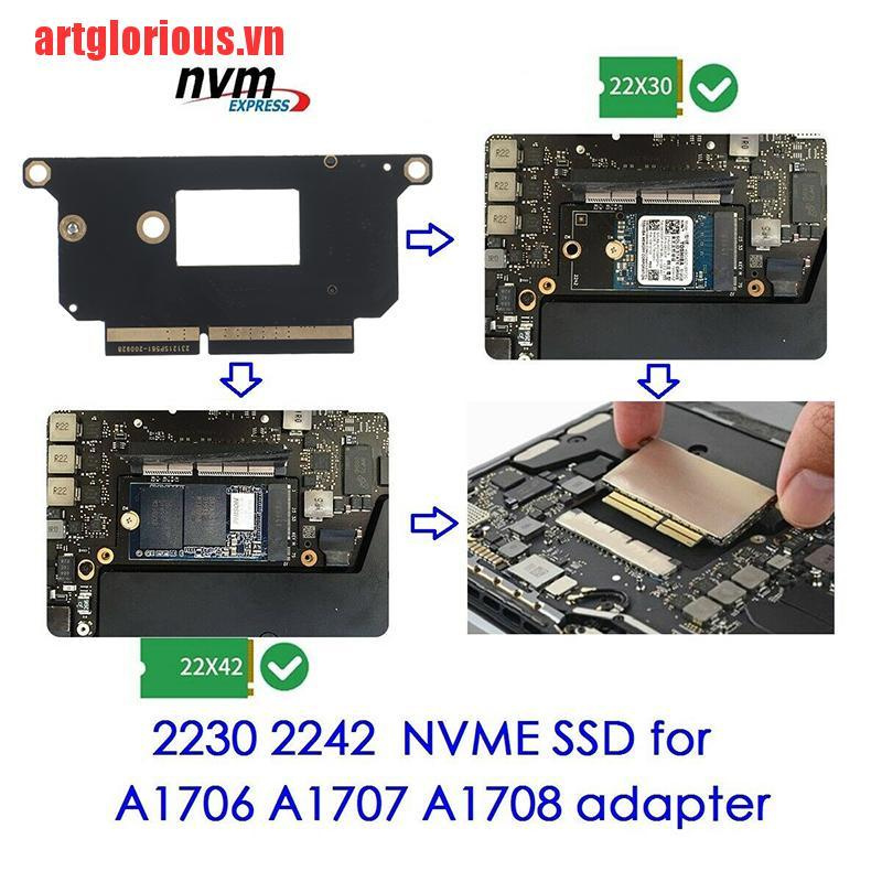Thẻ Chuyển Đổi Nvme M.2 Ngff Ssd Cho 2016-2017 13 "Macbook Pro A1708 | BigBuy360 - bigbuy360.vn
