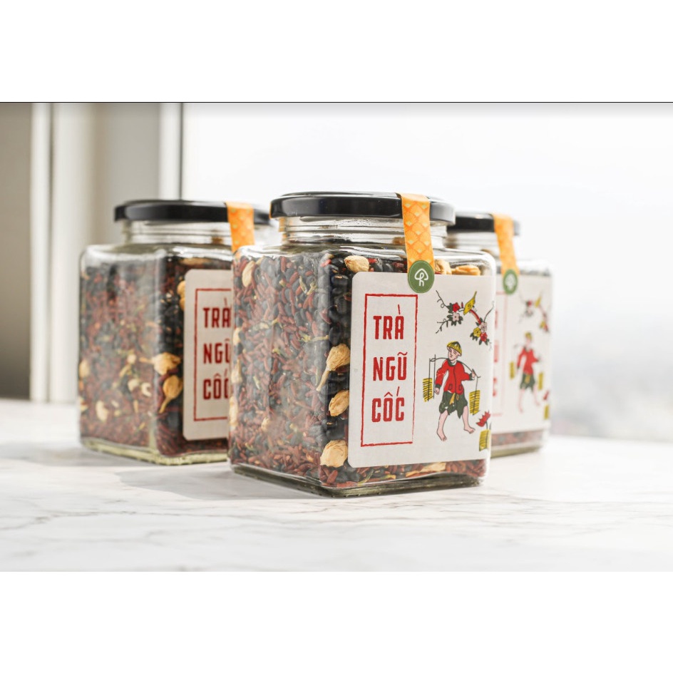 Hũ, Lọ thủy tinh đựng hạt dinh dưỡng, gia vị, chưng yến, bột ăn dặm cho bé