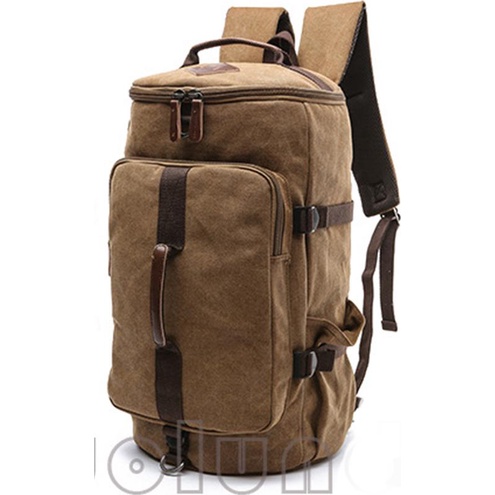 Balo nam thời trang vải canvas BL0014 - đi chơi - du lịch - đựng hành lý