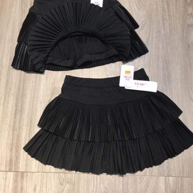 Chân Váy Ngắn Xếp Ly Nhỏ 2 Tầng Chất Vải Bóng Cao Cấp Freeship,Chân Váy Xòe Xu Hướng Thời Trang 2021 Ảnh Thật Kèm Video