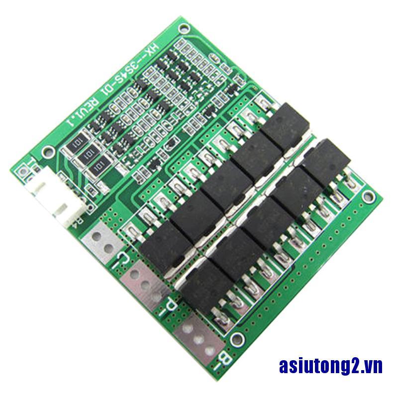 Bảng mạch bảo vệ bms 4s 14.8v 16.8v 100a w cân bằng pin li-ion lithiu 18650 | BigBuy360 - bigbuy360.vn