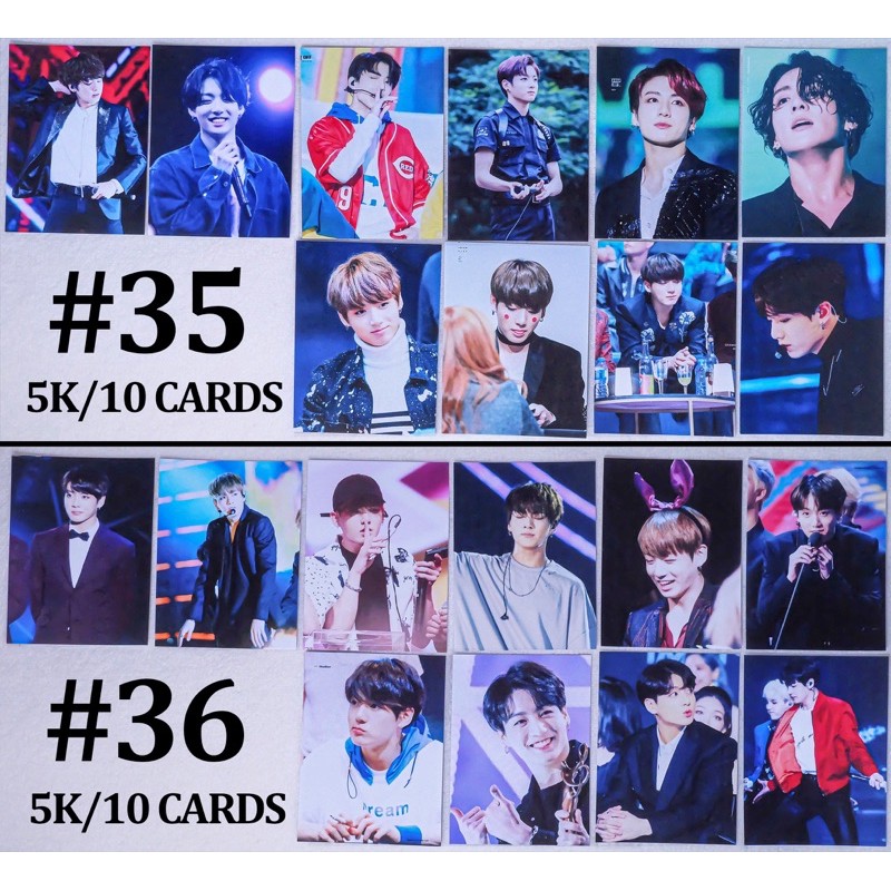 (Có sẵn) Sale set card JUNGKOOK BTS 2 | BigBuy360 - bigbuy360.vn