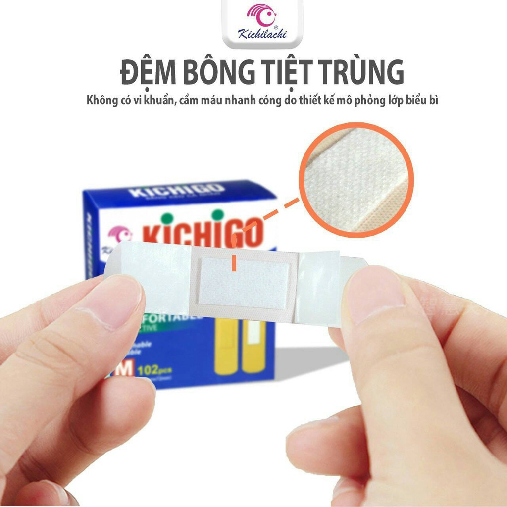 Băng Dán Cá Nhân Kichigo Hộp 30 Cái/102 Cái