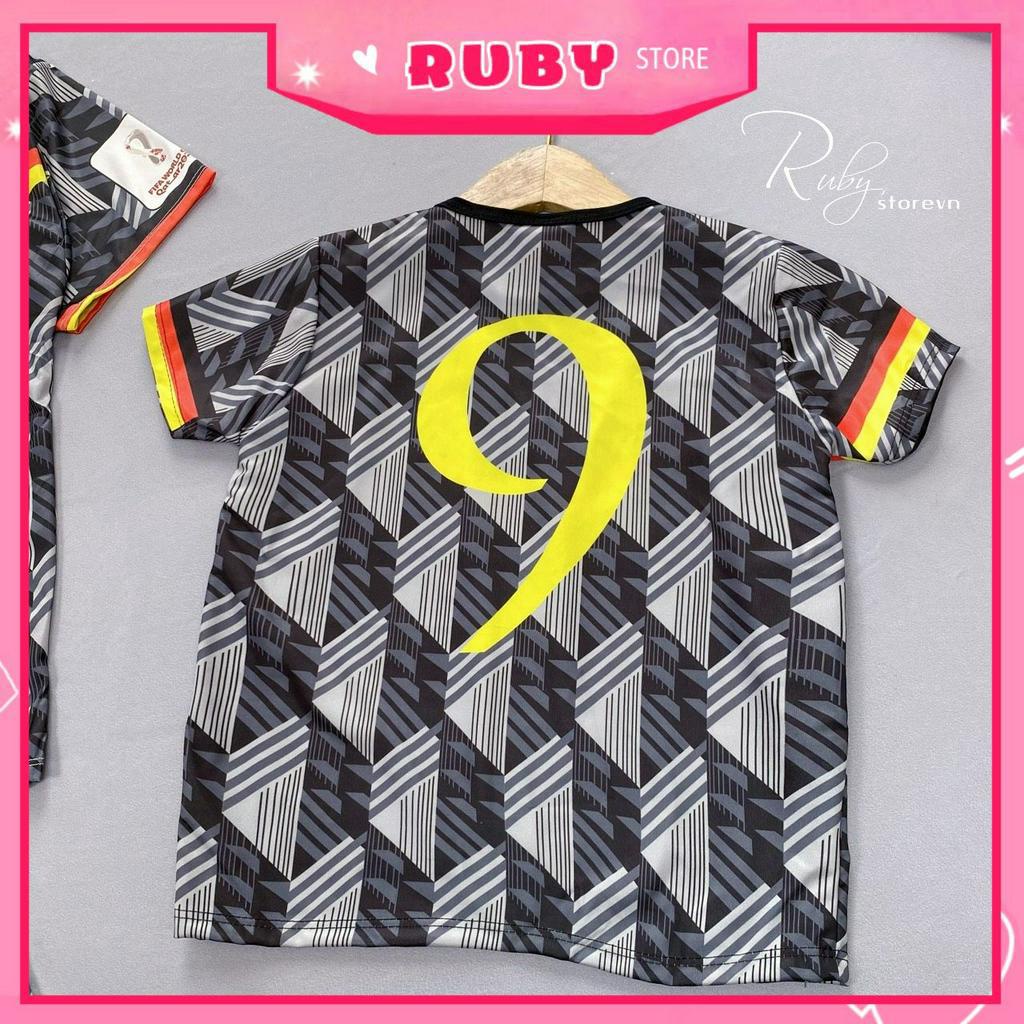 Đồ bộ thun ĐÙI thể thao bé trai size đến 70kg chất thun mềm mát in họa tiết thương DBRBD FULL SIZE