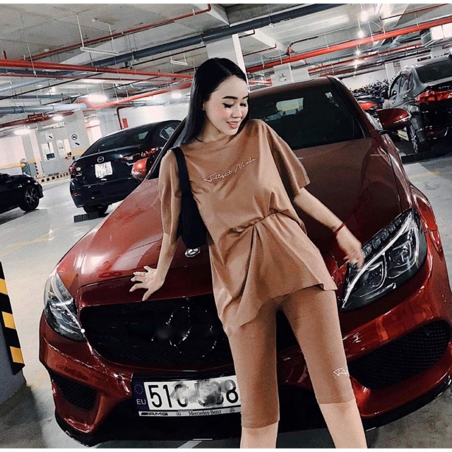 [GIÁ HUỶ DIỆT] Set bộ chữ quần lửng cao cấp (kèm video + ảnh thật)