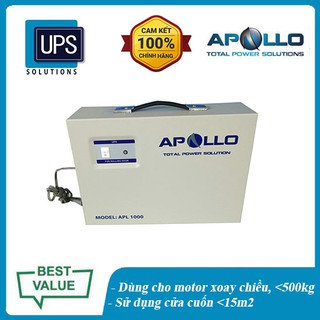 Bộ lưu điện cửa cuốn apollo apl1000 1000va made in taiwan 👌apollo chính hãng 👌
