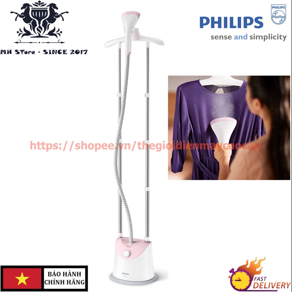Bàn ủi cây hơi nước đứng Philips GC485 - 1800W và GC518 1600W