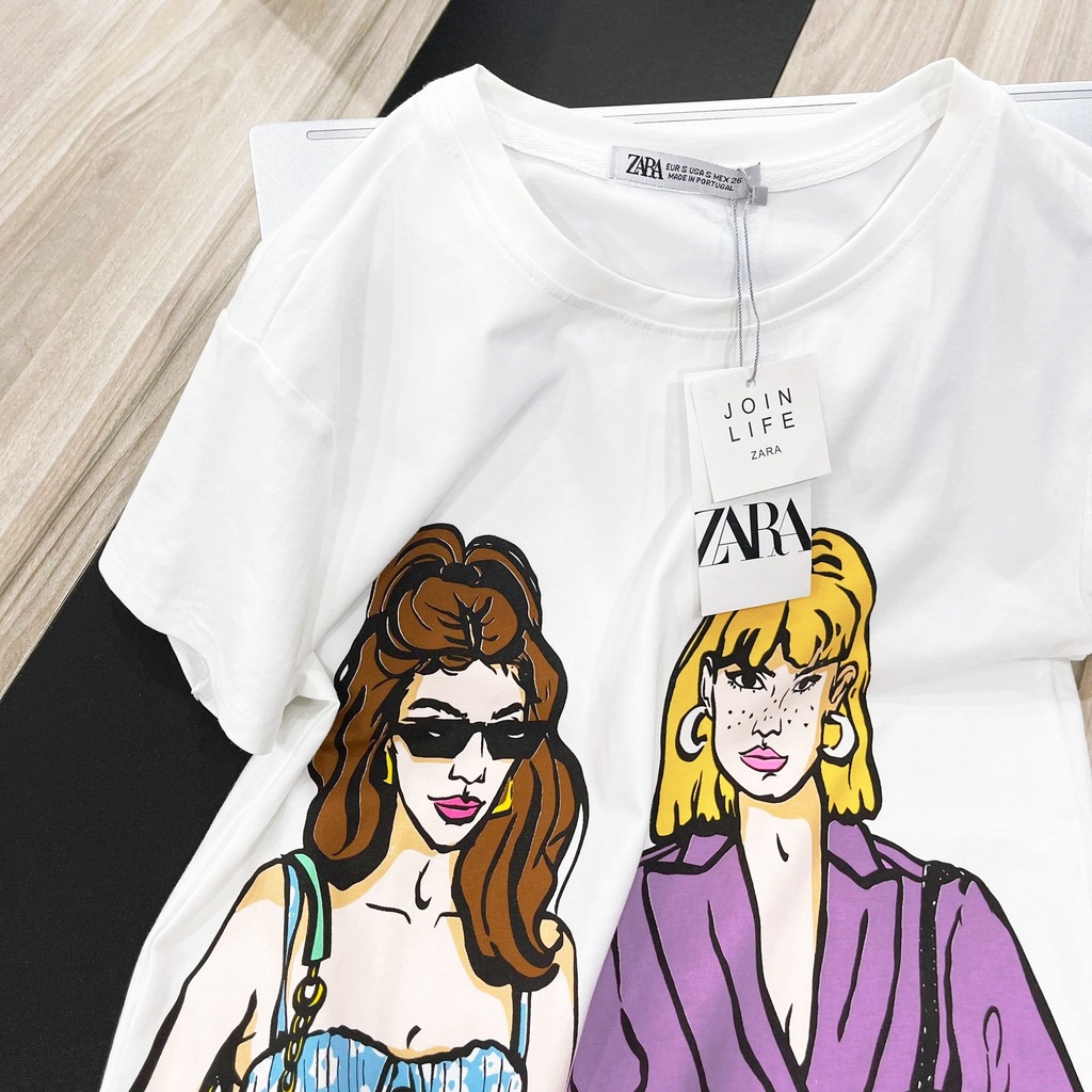 Áo Thun Za.Ra Hàng VNXK,Chất Liệu Cotton 100% Thoáng Mát