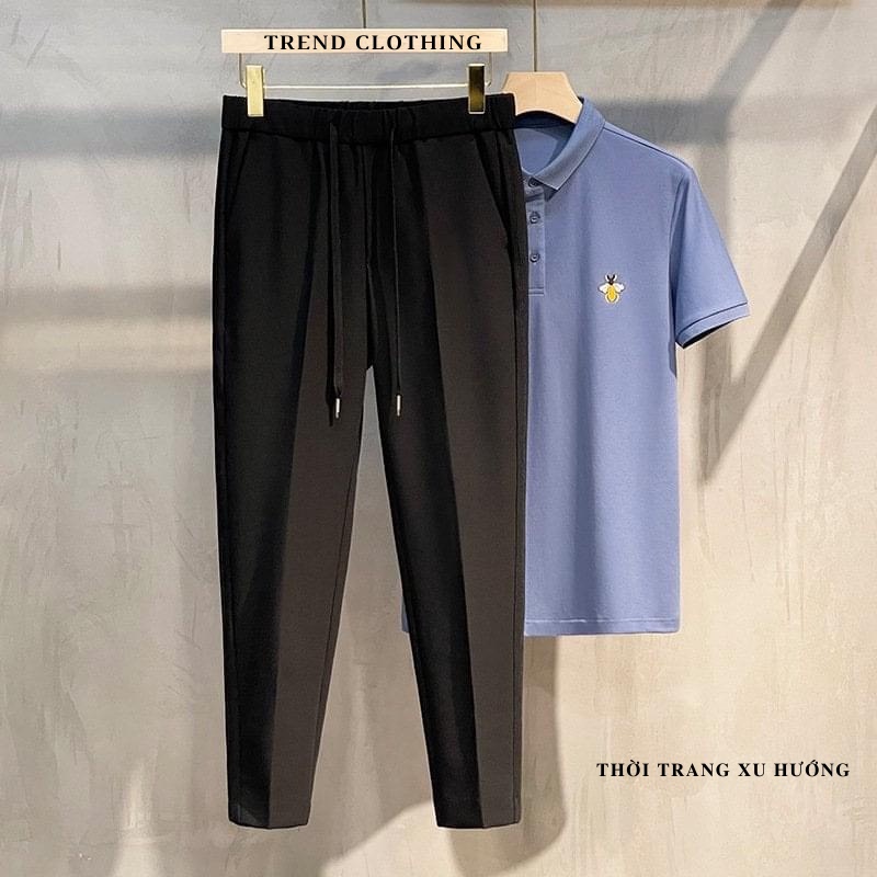 Quần Baggy Nam, Quần Baggy Cạp Chun Ống Rộng vải Hàn Cao Cấp, chất liệu co giãn, phong cách Hàn Quốc-Trend Clthing!
