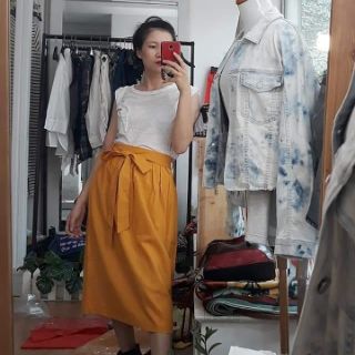 Chân váy Linen xuất khẩu