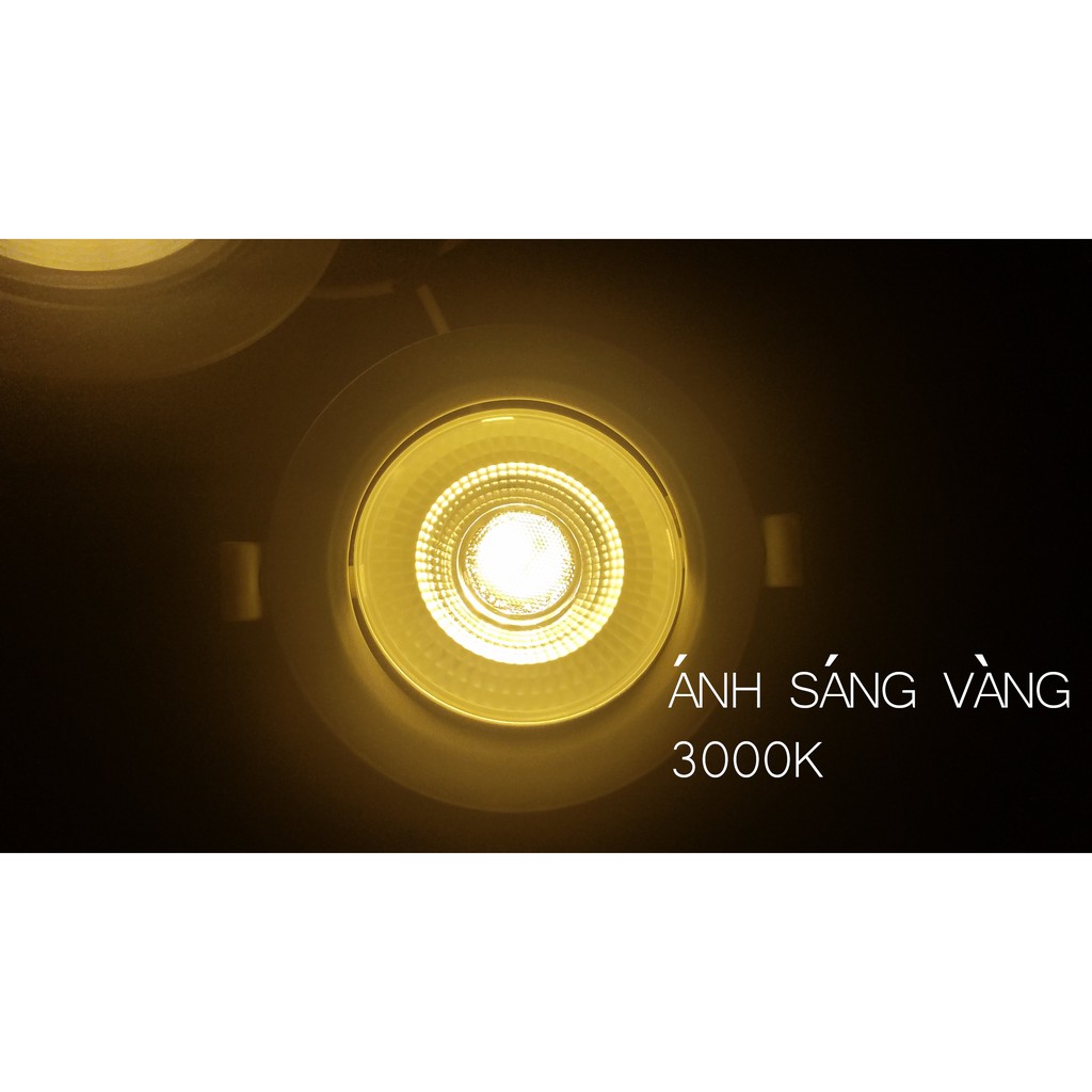 Đèn âm trần chỉnh góc, tiêu điểm - công suất 20w, phi 110