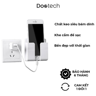Kệ Dán Tường Để Điện Thoại, Remote - Giá Đỡ Sạc Điện Thoại Thông Minh