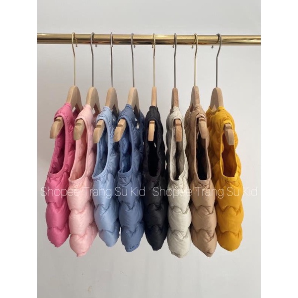 Áo Gile Phao Sóng QC Siêu Nhẹ Cho Bé Trai và Bé Gái.