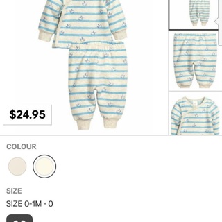 Bộ bé gái H&M buộc dây