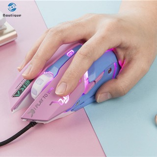 USB Wired Gaming Mouse 6 Buttons 2400DPI Optical Game Mice for Computer Notebook PC Laptop