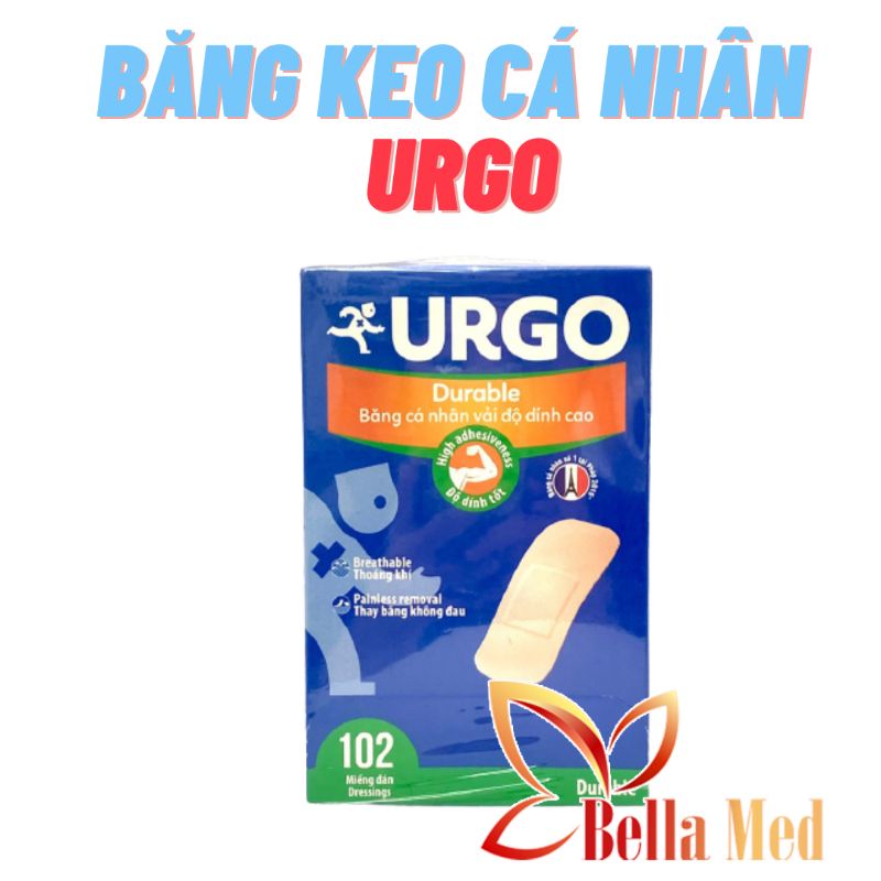 BĂNG KEO CÁ NHÂN URGO - HỘP 100 MIẾNG