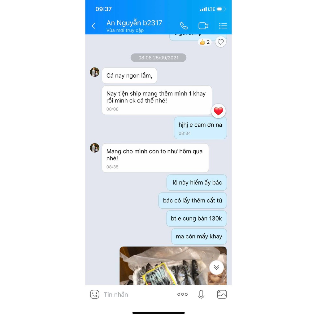 Cá trứng NAUY hàng to khay 500g