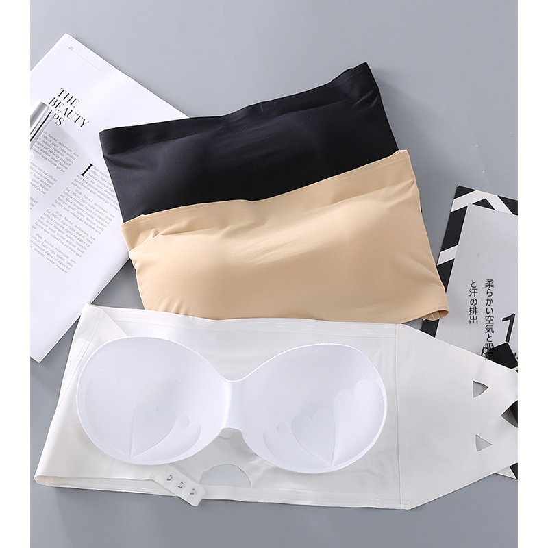 AOFEIQIKE AOFEIQIKE Áo Lót Lụa Không Đường May Có 3 Màu Sắc Đa Dạng Cho Nữ