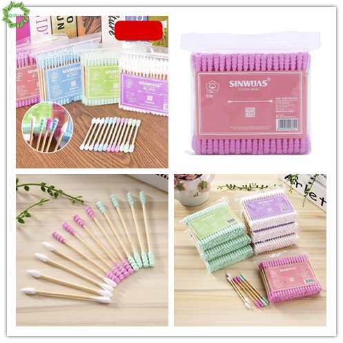 [Hàng mới về] Túi tăm bông hai đầu sử dụng một lần đa dụng