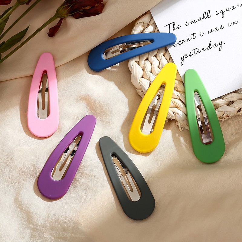 Kẹp tóc nhiều màu ngọt ngào cho nữ