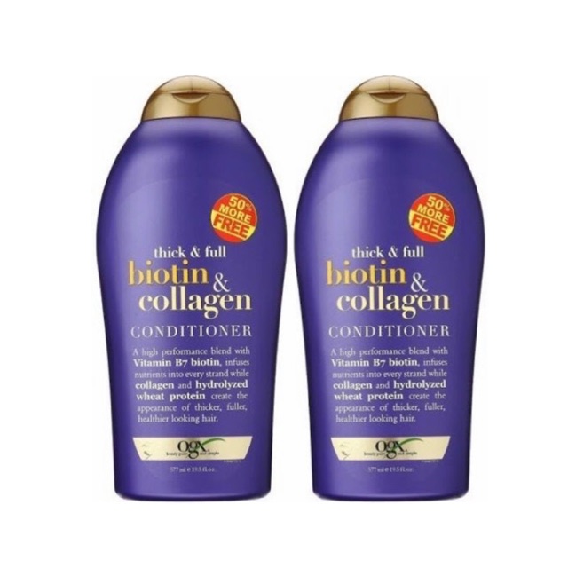 CHAI LỚN DẦU GỘI BIOTIN & COLLAGEN 577ml